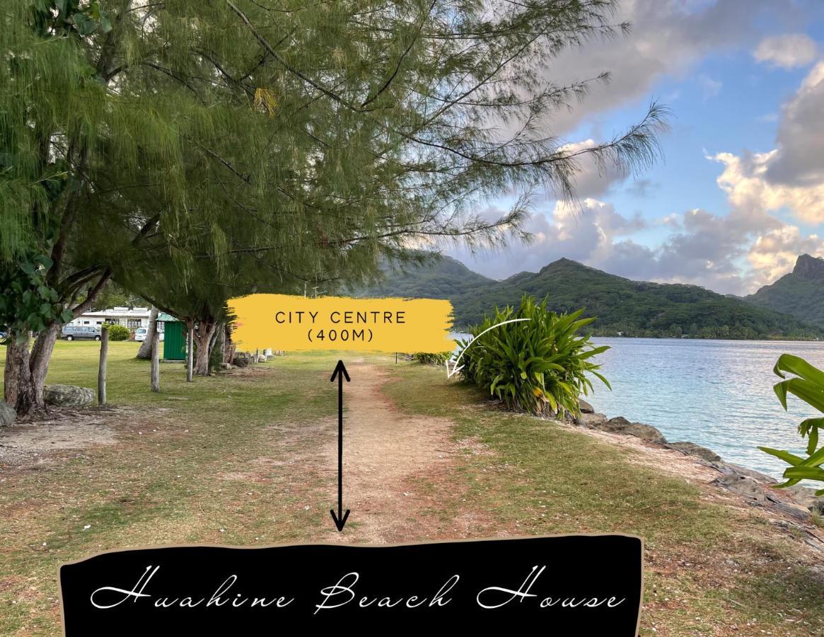 Manava Huahine Beach House Appartement Fare Buitenkant foto