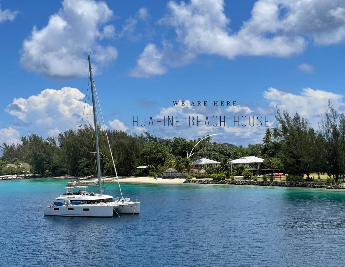 Manava Huahine Beach House Appartement Fare Buitenkant foto