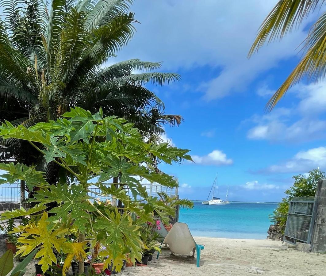 Manava Huahine Beach House Appartement Fare Buitenkant foto